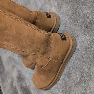 UGG Women's Tan Suede Winter Boots